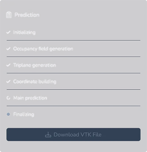 Download result within seconds